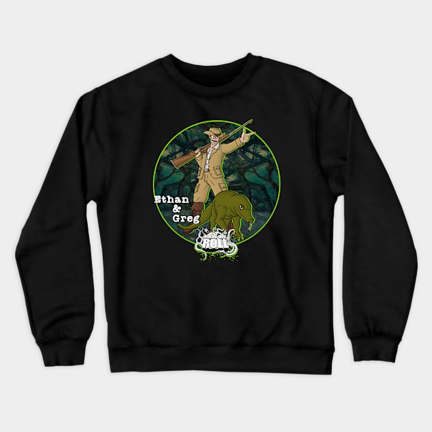 Ethan & Greg Crewneck Sweatshirt by How We Roll Podcast